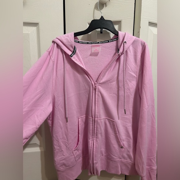 Juicy Couture Jackets & Coats Light Pink Zip Up Jacket Poshmark